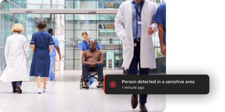 détection d’une personne en zone sensible dans un hôpital grâce à un système de vidéosurveillance intelligent