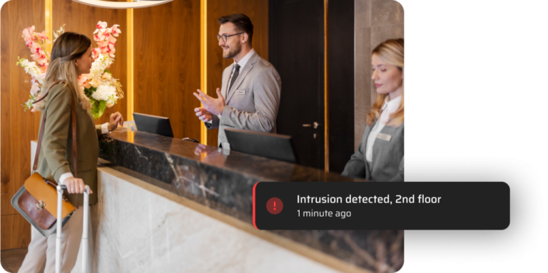 détection d’intrusion en temps réel dans un hôtel grâce à un système de sécurité intelligent